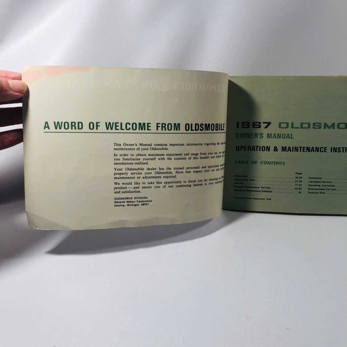 oldsmobile delta 88 repair manual
