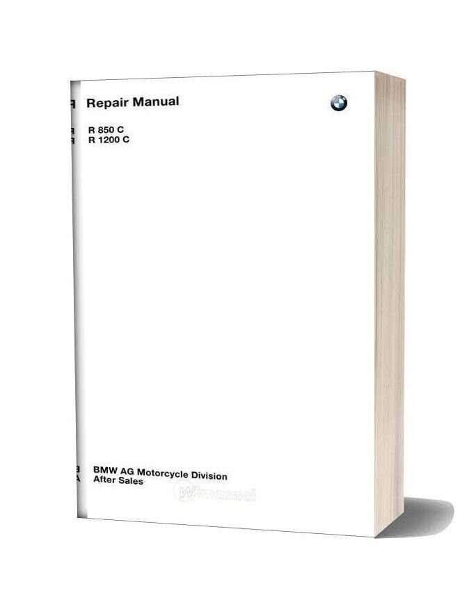 bmw r1200cl repair manual