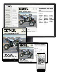 polaris predator 500 service repair manual