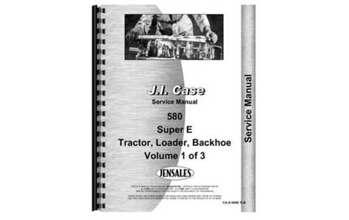 case 580 backhoe repair manual