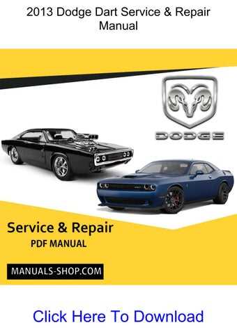 2013 dodge dart repair manual