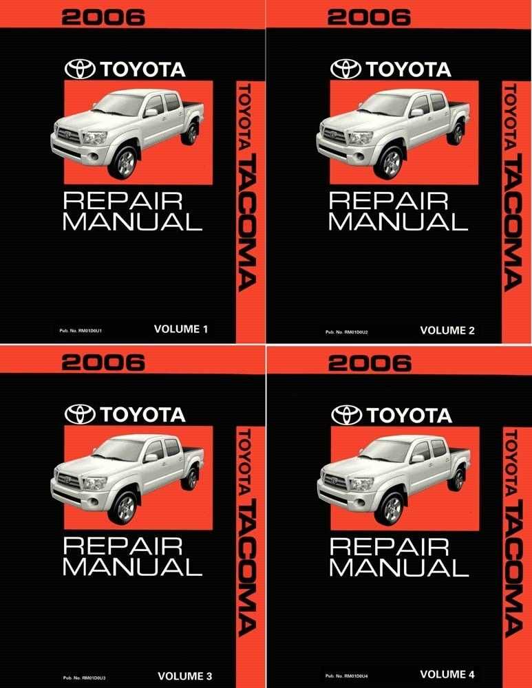 2000 tacoma repair manual