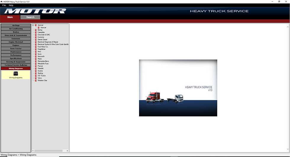 motor heavy truck repair manual