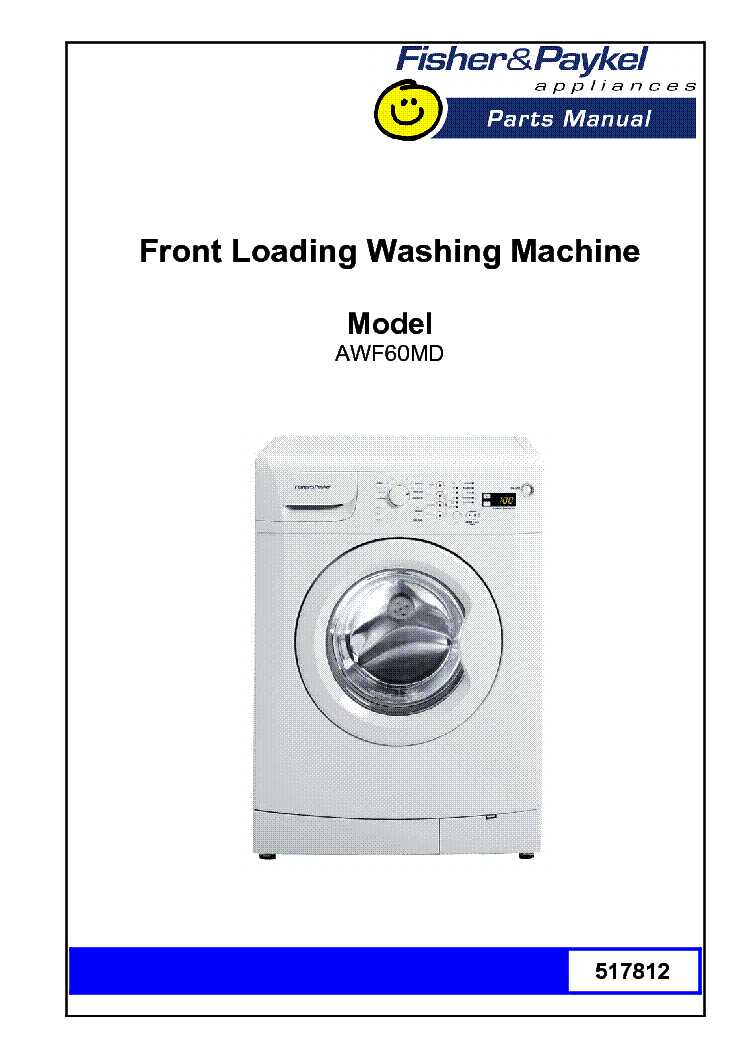 fisher paykel washing machine repair manual