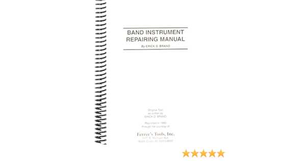 band instrument repair manual