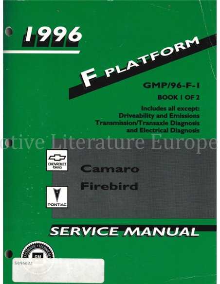 pontiac firebird repair manual