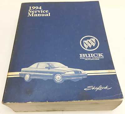 buick skylark repair manual