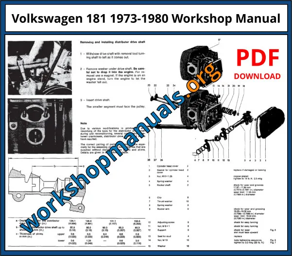 1973 vw super beetle repair manual