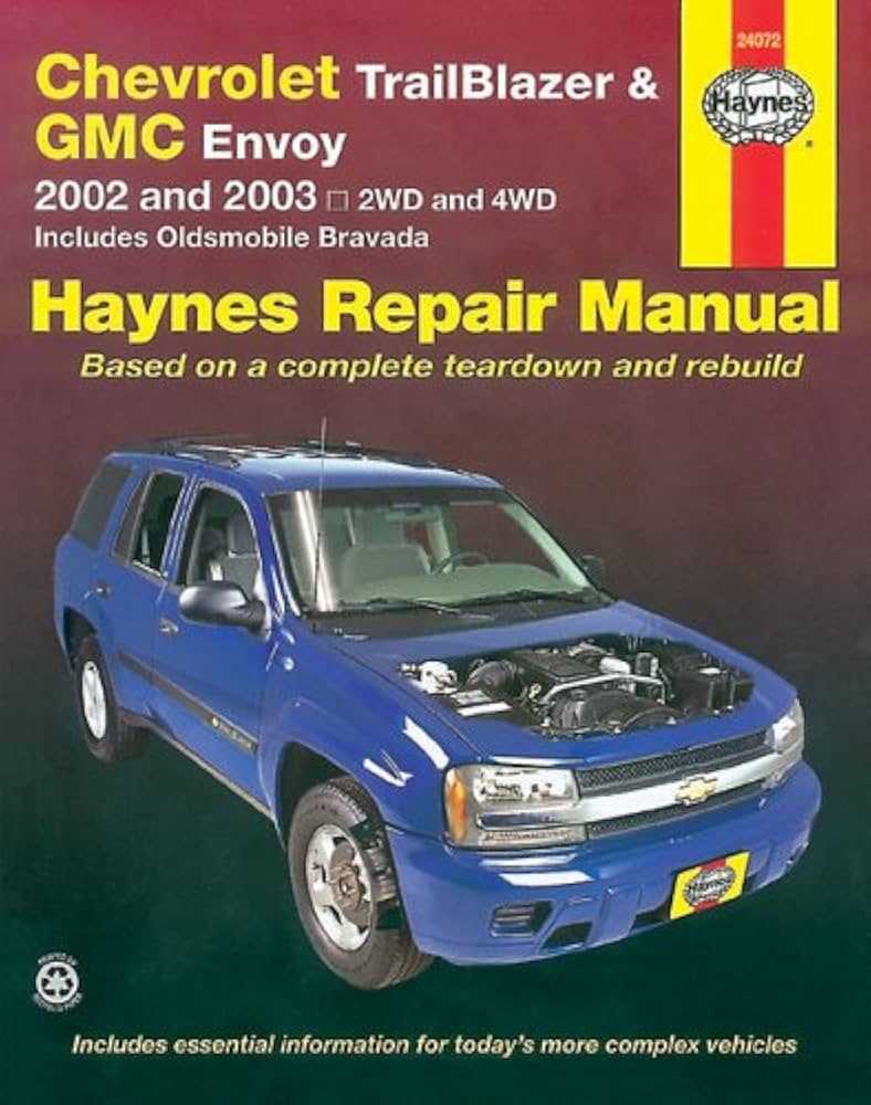 chevrolet blazer repair manual