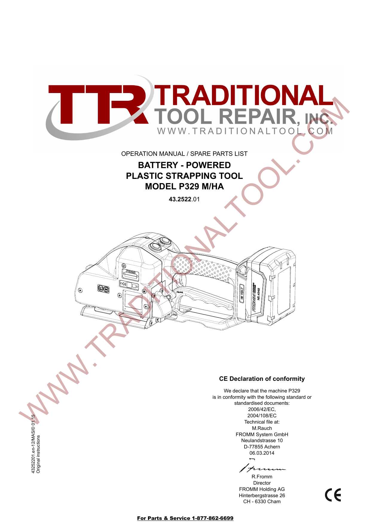 fromm p329 repair manual