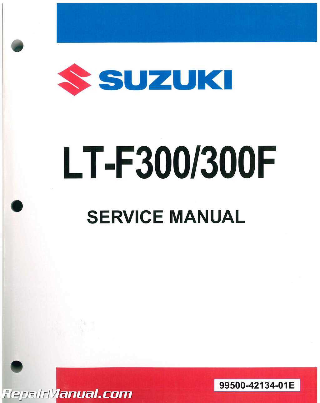 suzuki king quad repair manual