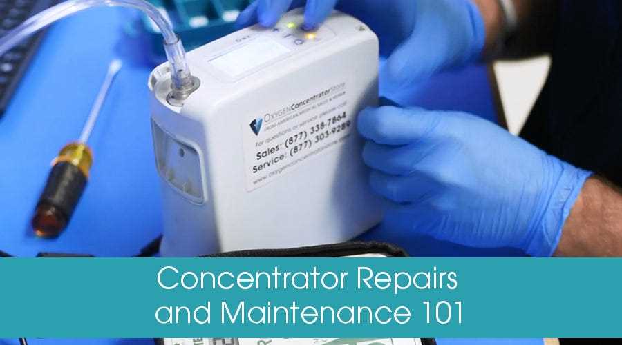 oxygen concentrator repair manual