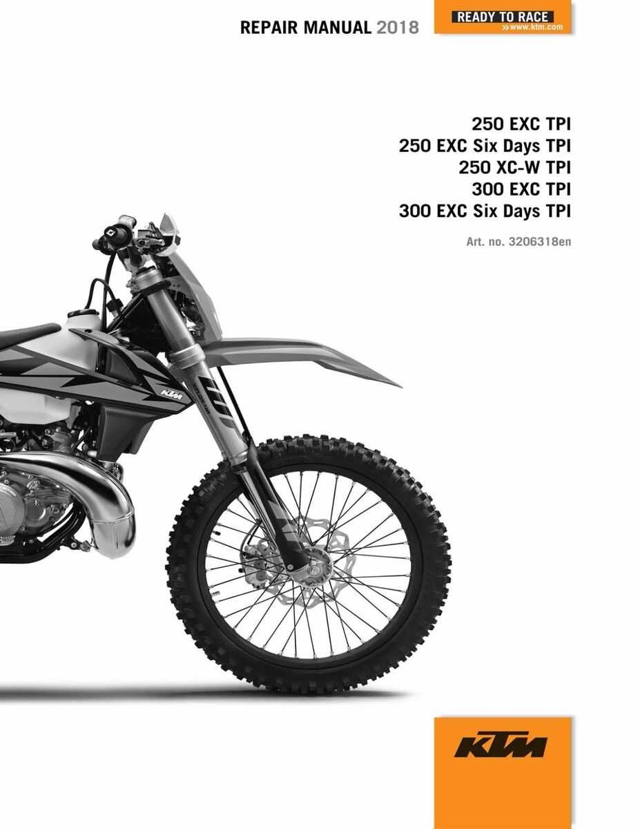 ktm exc 250 repair manual