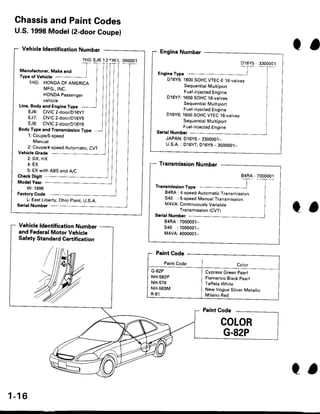 99 honda civic repair manual