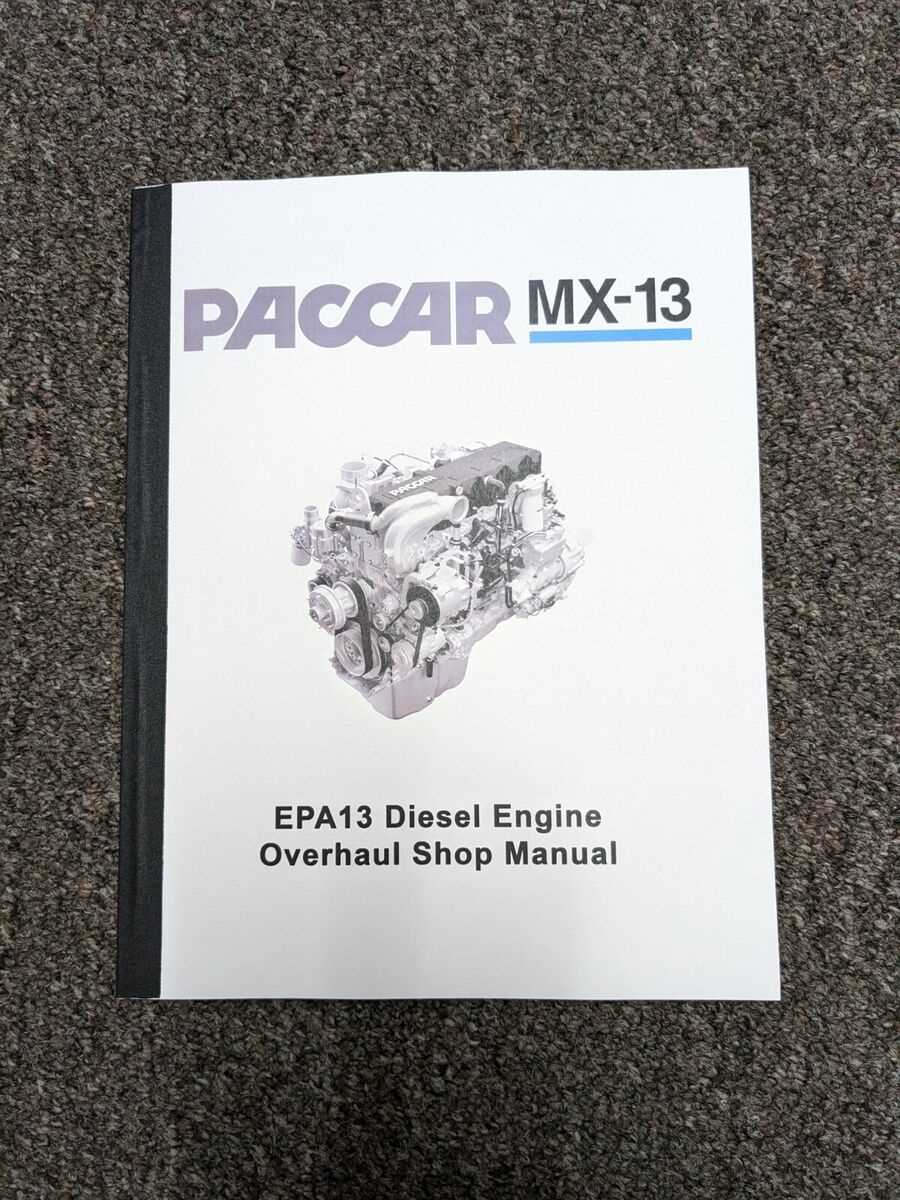 paccar mx 13 engine repair manual