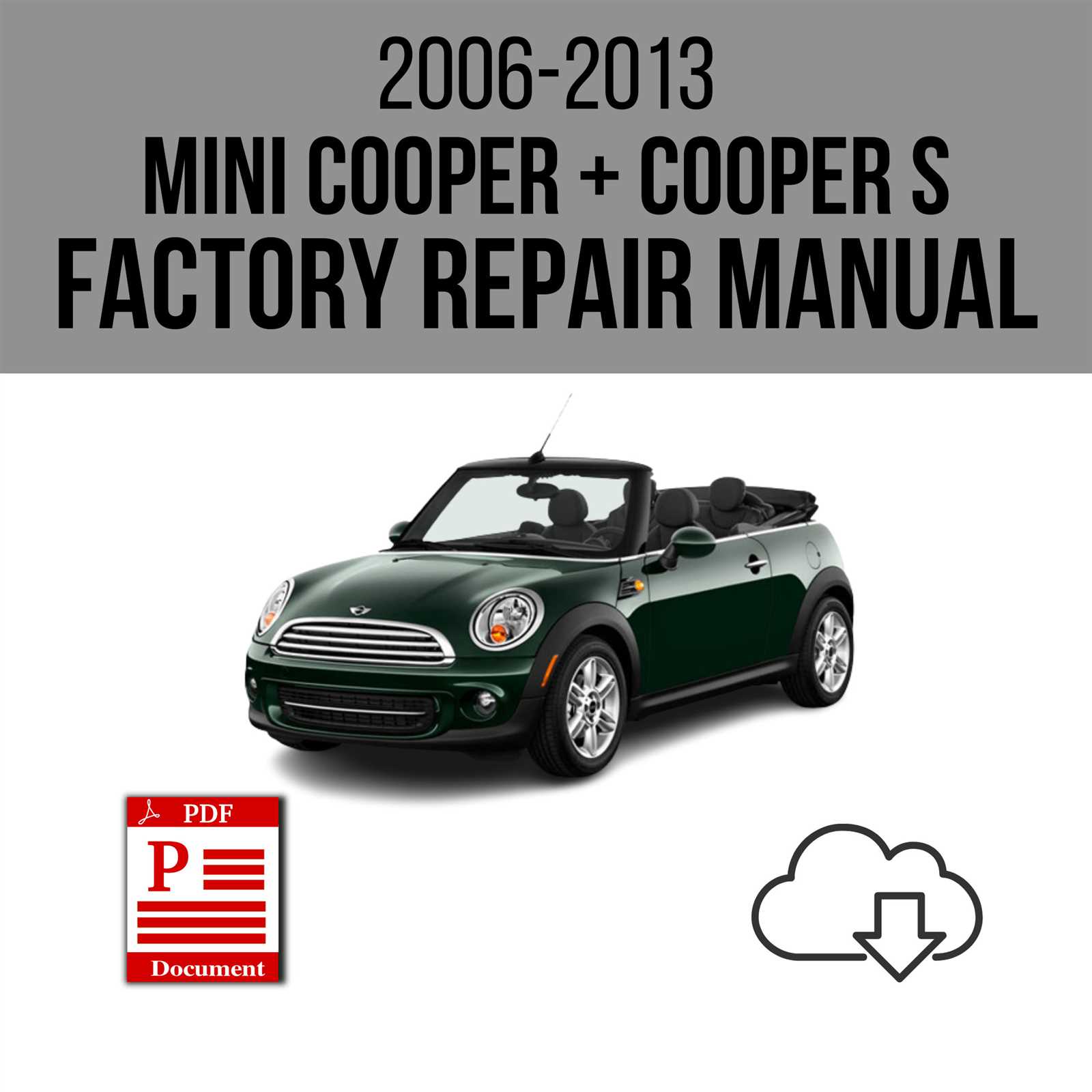 2013 mini cooper repair manual