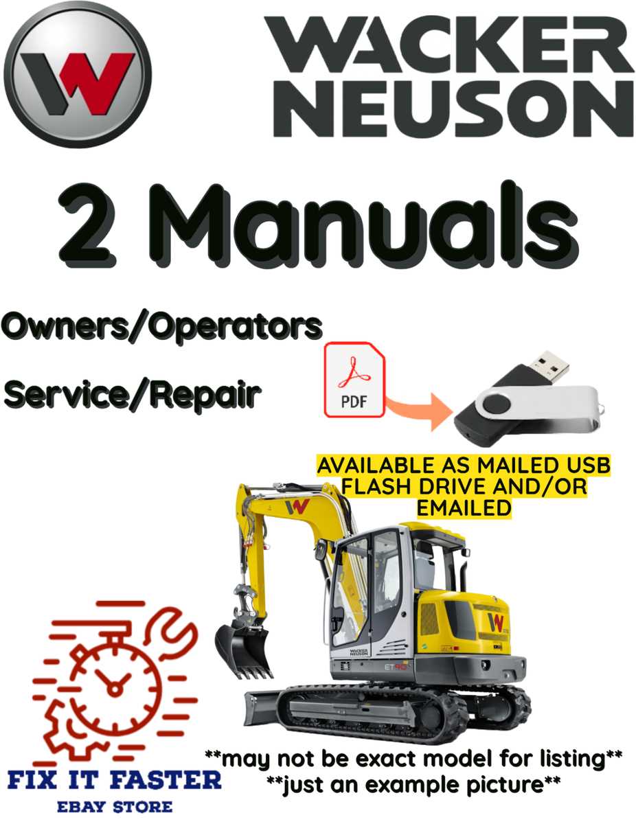 wacker neuson repair manual