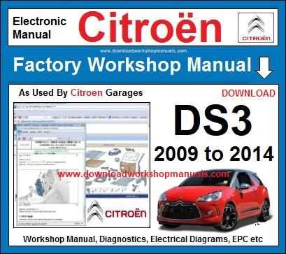 citroen ds repair manual