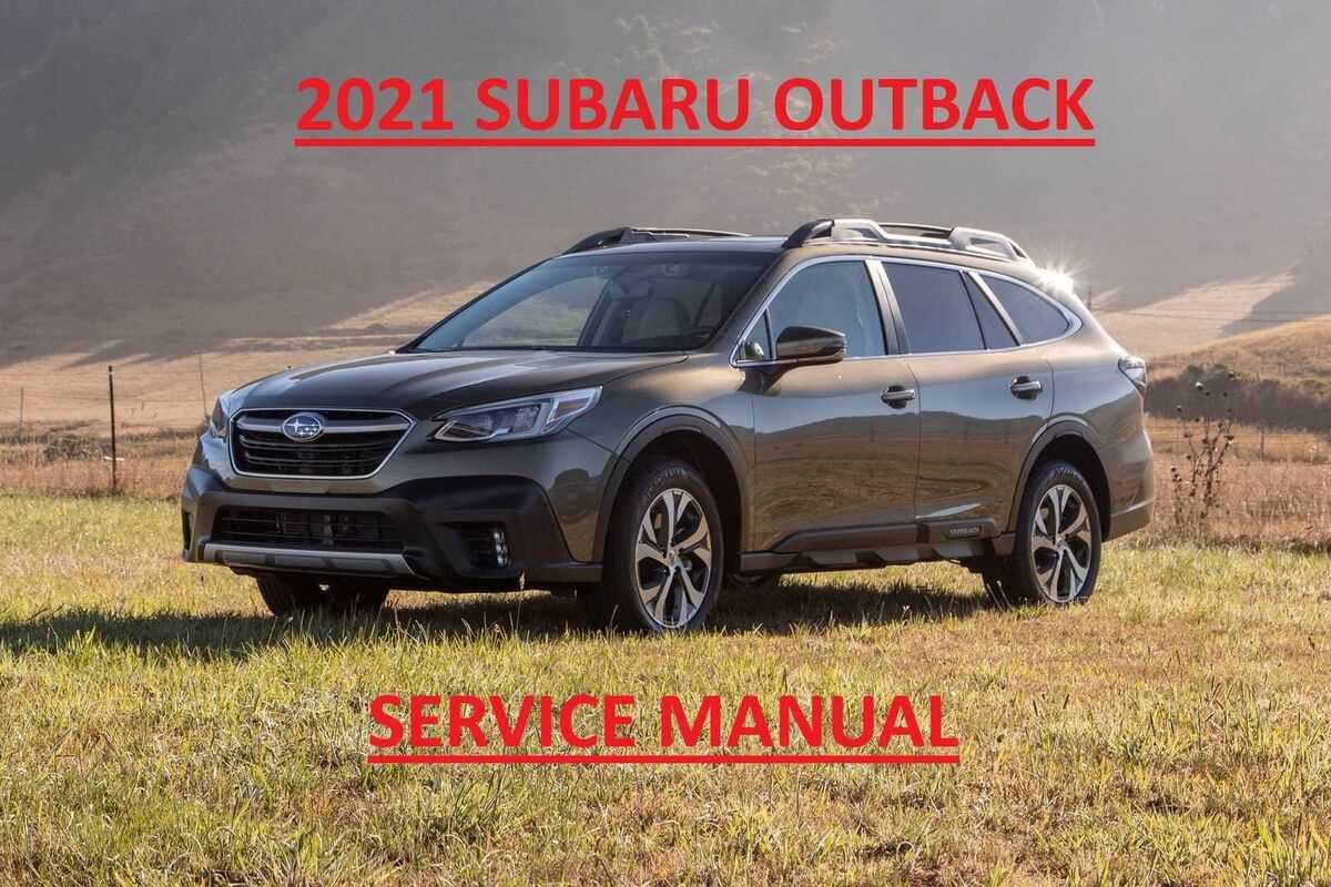 2011 subaru outback repair manual