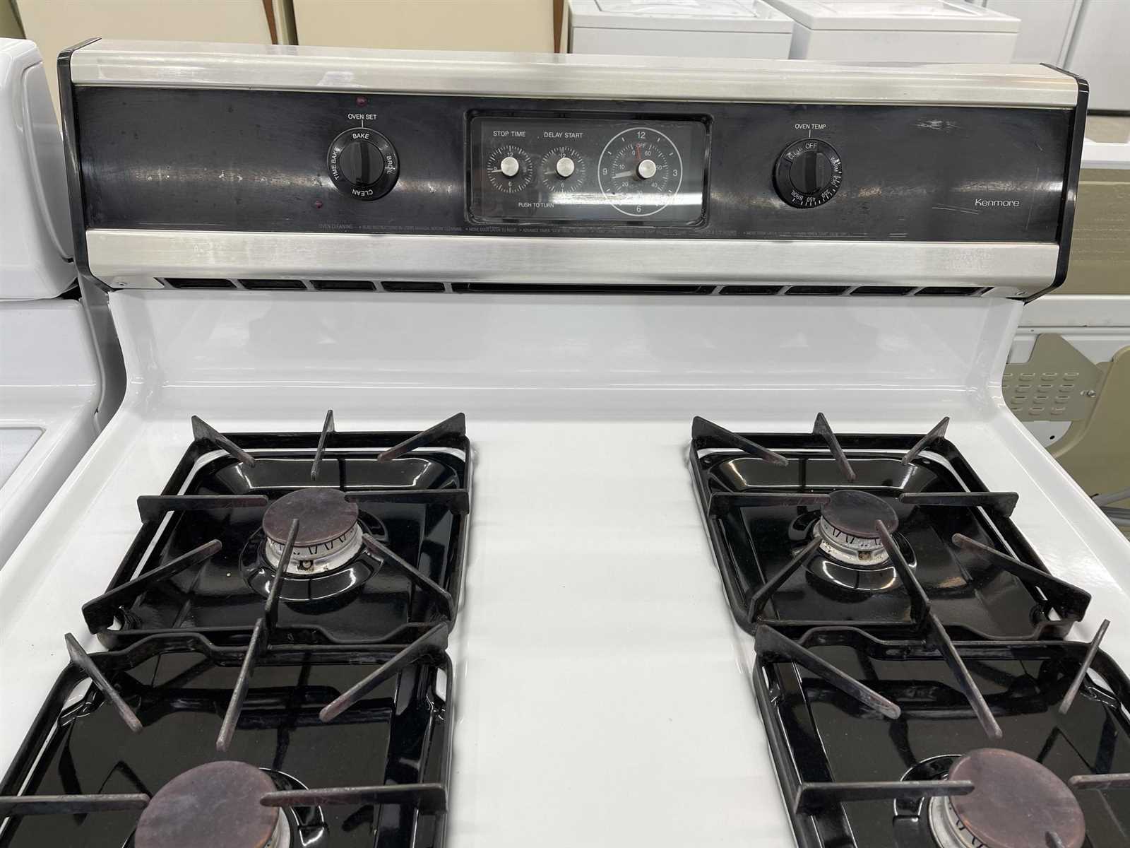 kenmore gas oven repair manual