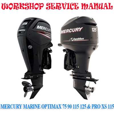 mercury mariner outboard motor repair manuals