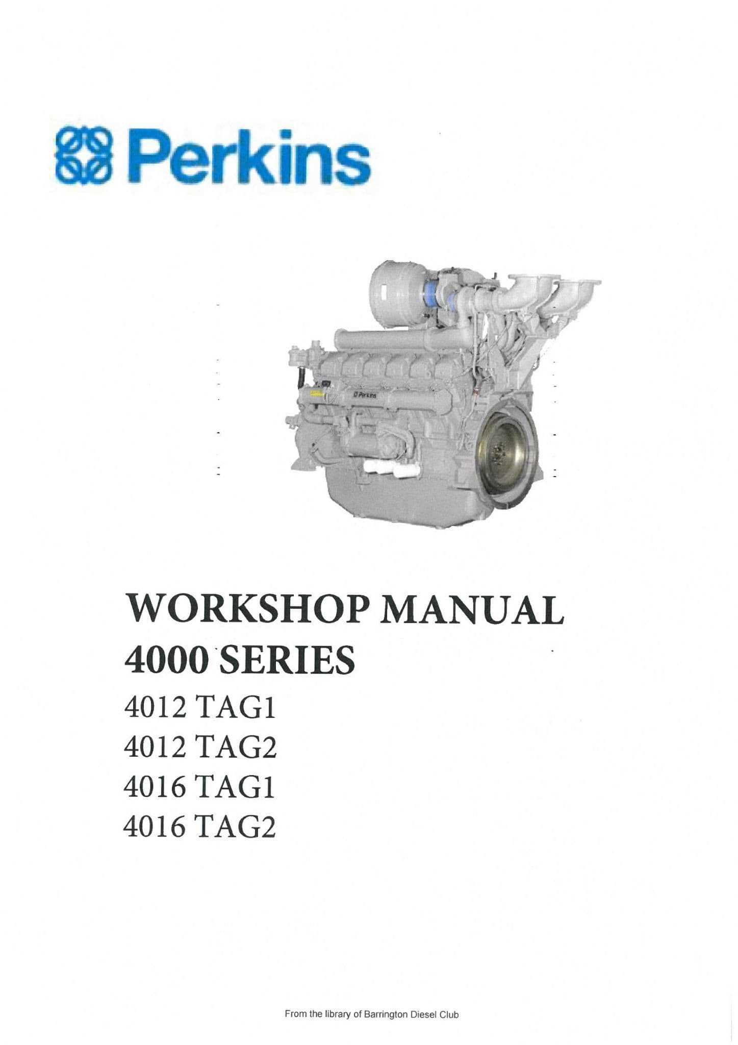 perkins engine repair manual