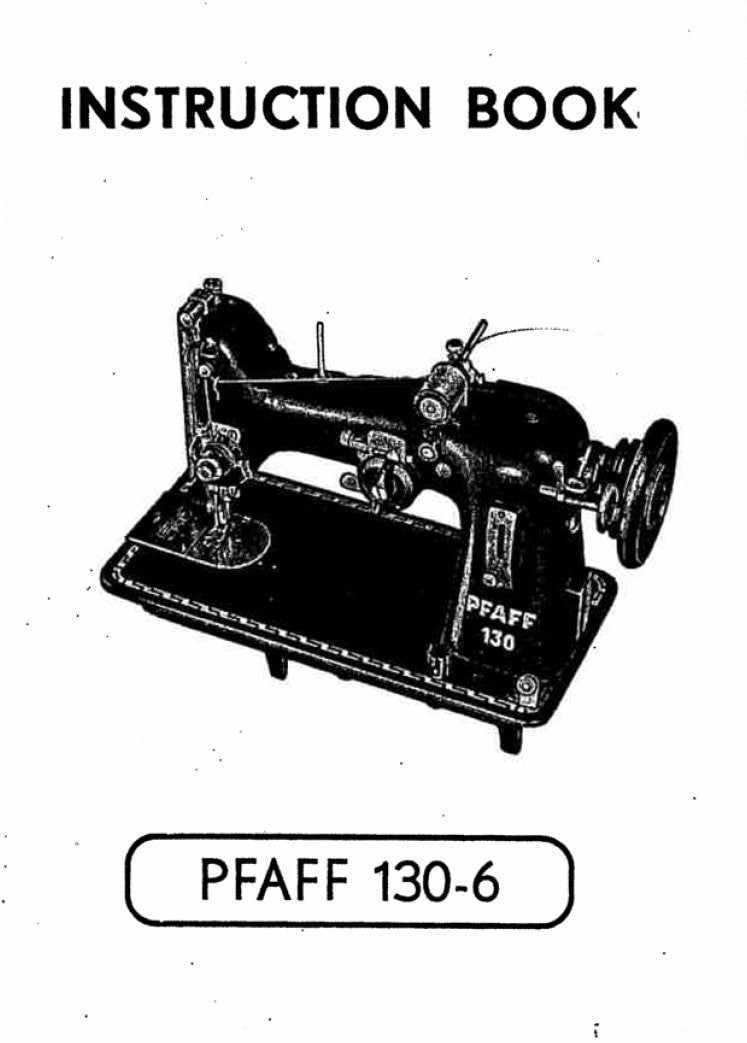 pfaff 130 repair manual