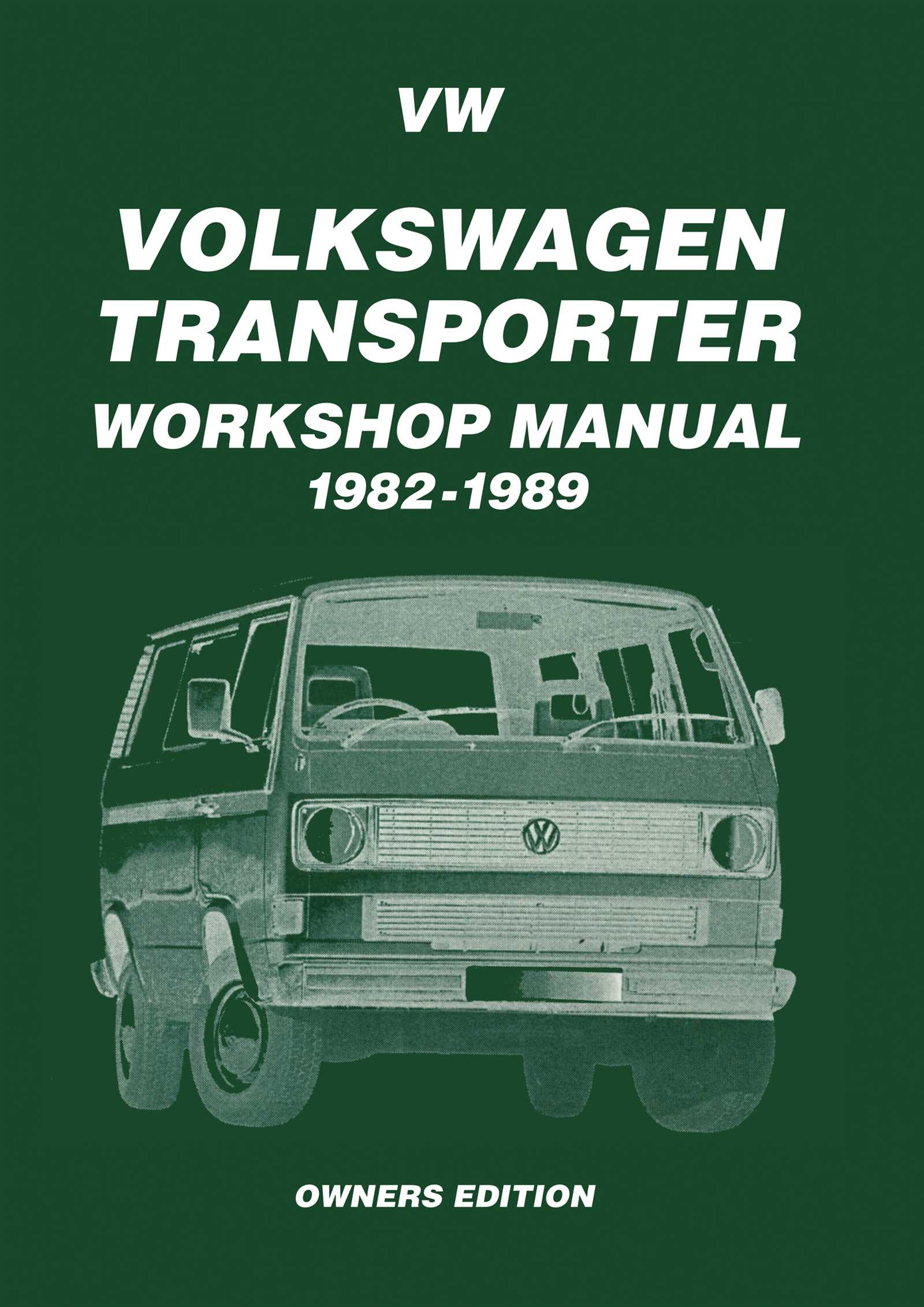 vw transporter repair manual