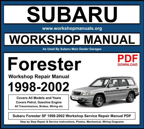 2001 subaru forester repair manual