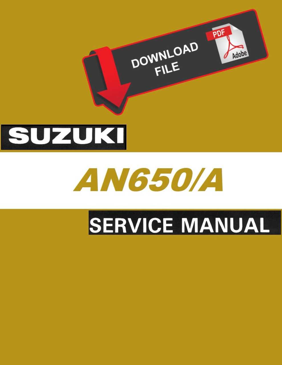 suzuki burgman 650 repair manual