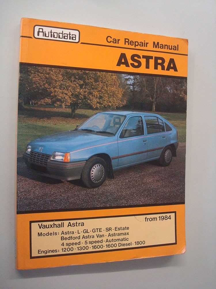 vauxhall astra repair manual