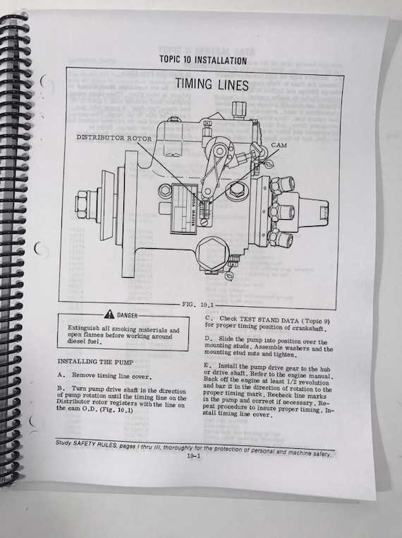 injector pump repair manual