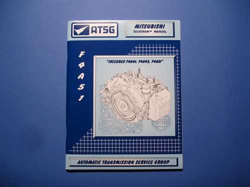 mitsubishi transmission repair manual