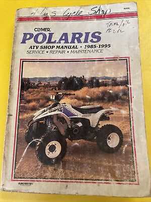 polaris atv service manual repair 1985 1995 all models