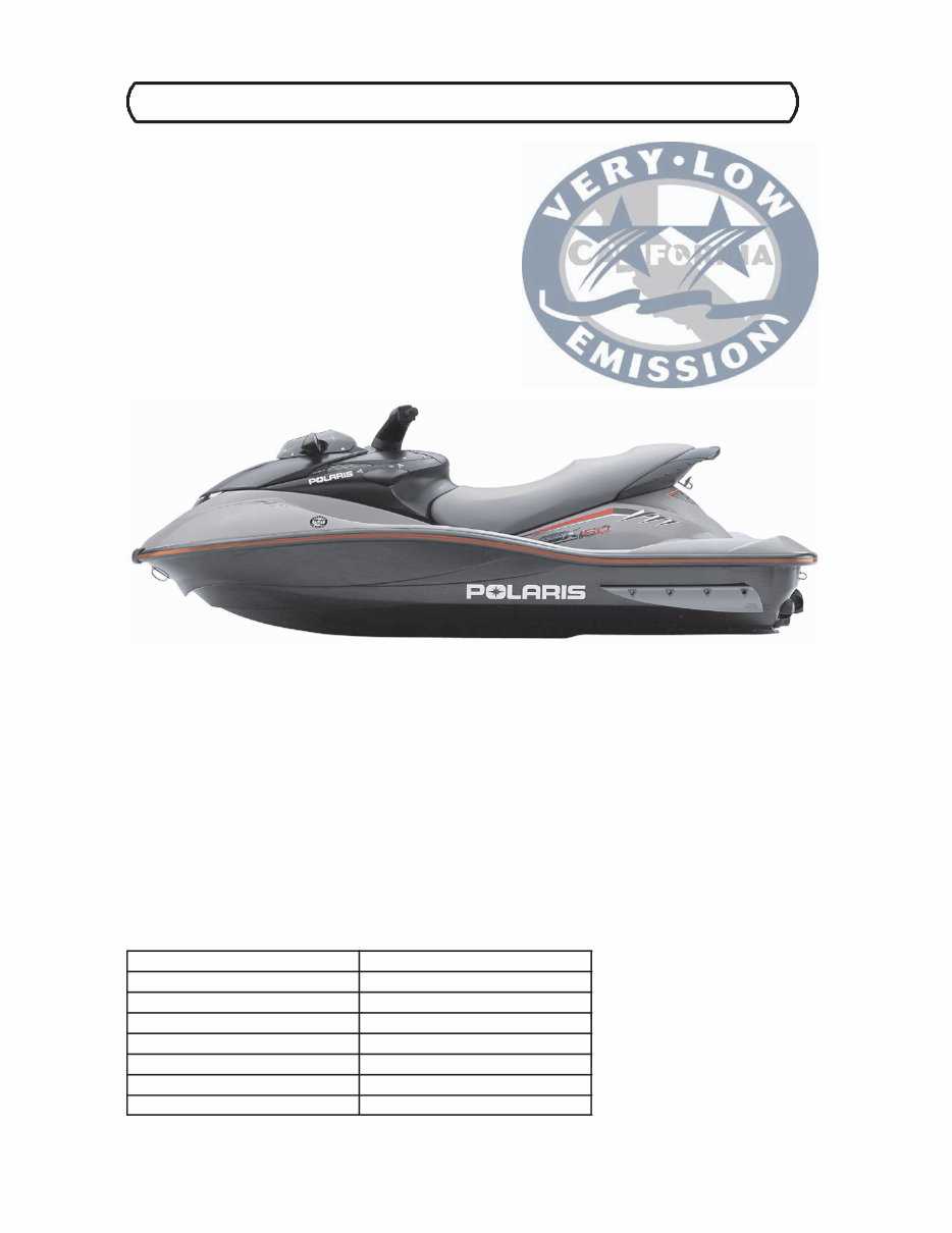 polaris pwc repair manual