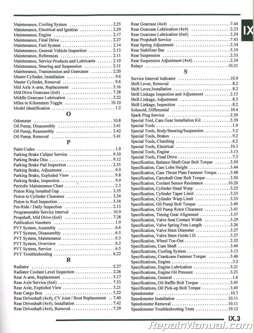 polaris ranger 700 repair manual