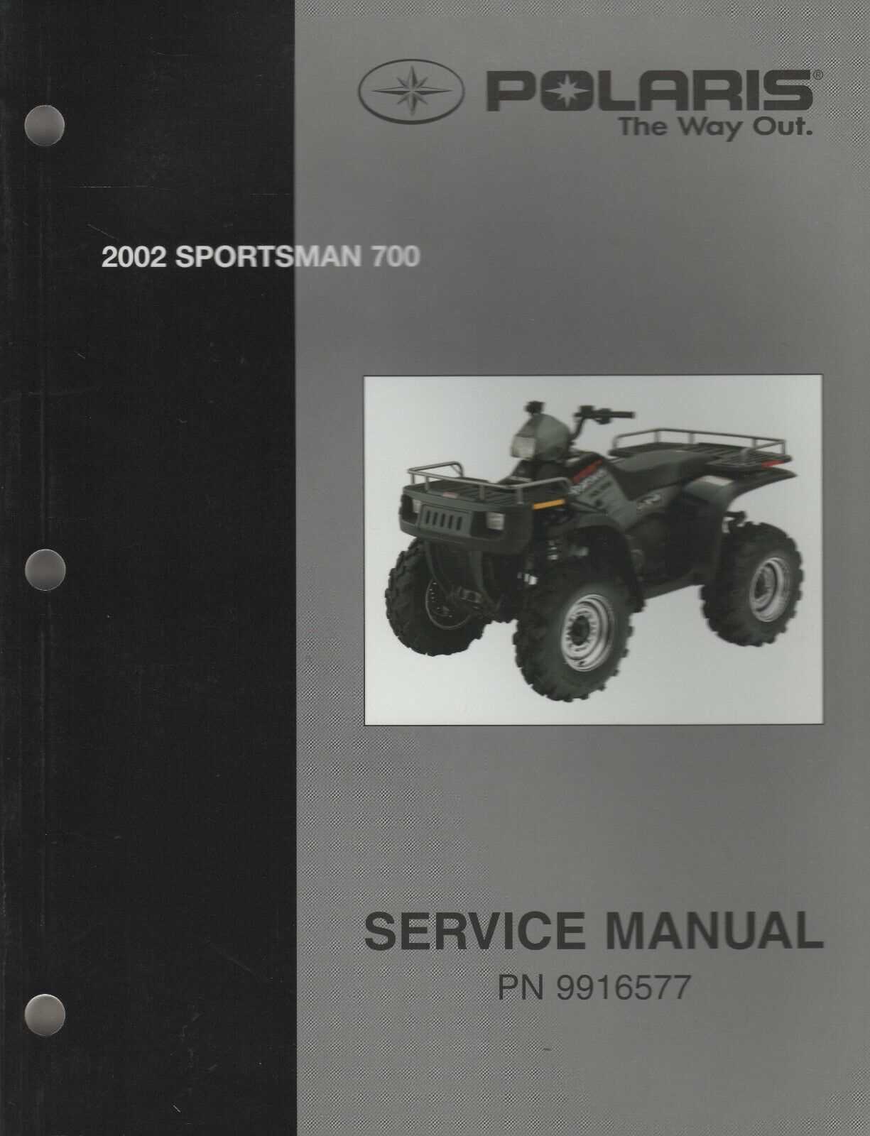 polaris sportsman 700 repair manual