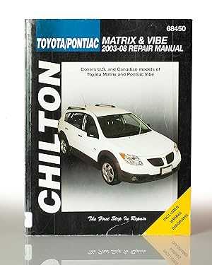 pontiac vibe repair manual