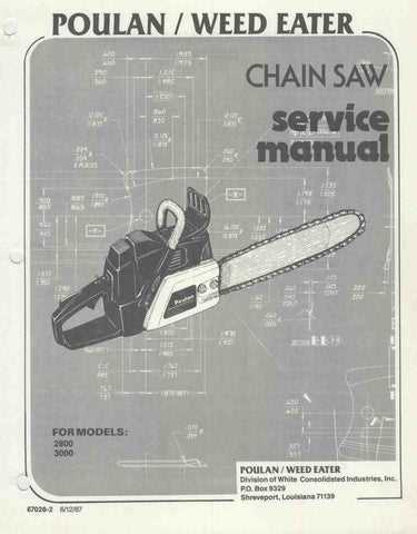 poulan 2150 repair manual