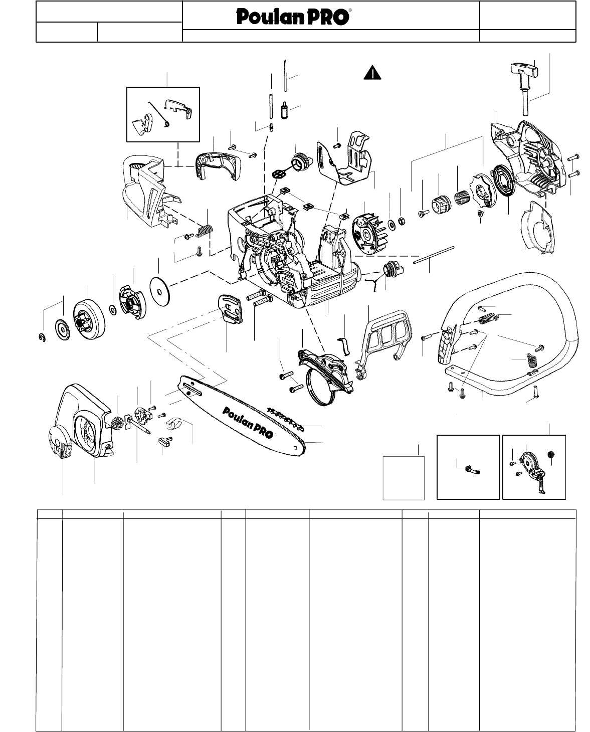 poulan pro 31cc repair manual