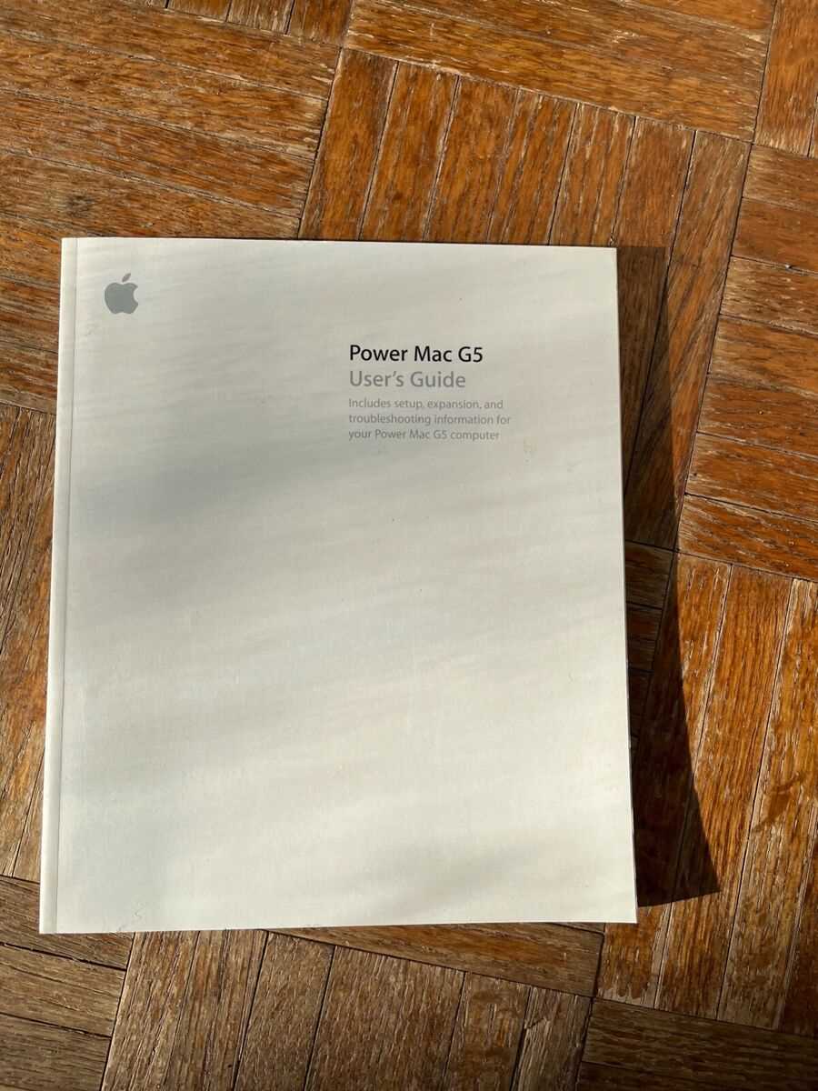 powermac g5 repair manual