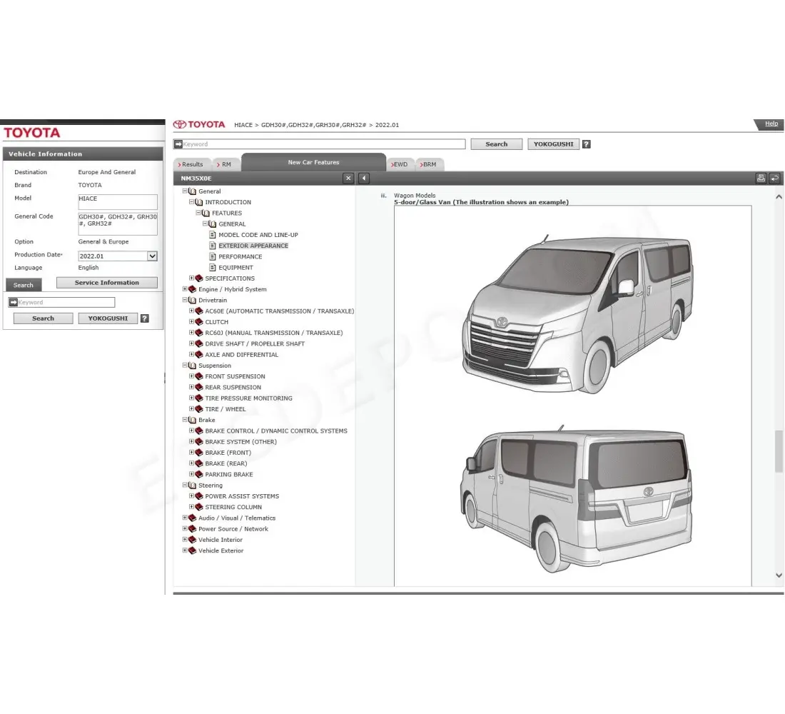 toyota hiace repair manual