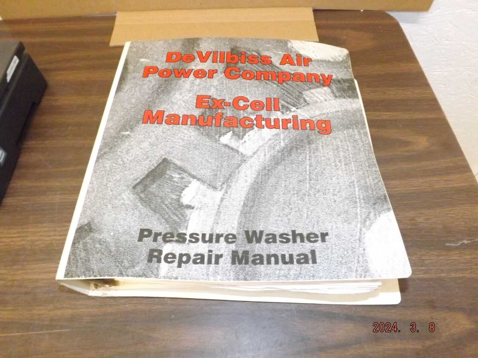 pressure washer repair manual