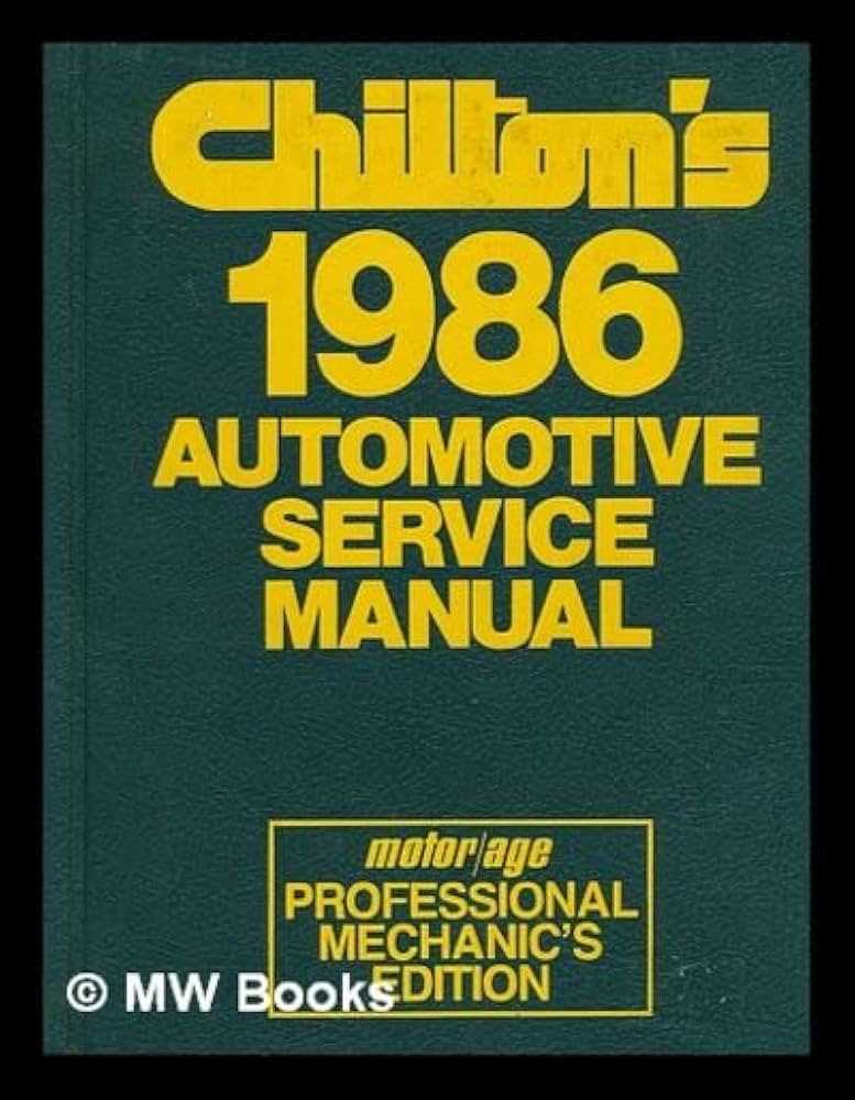 professional auto repair manuals