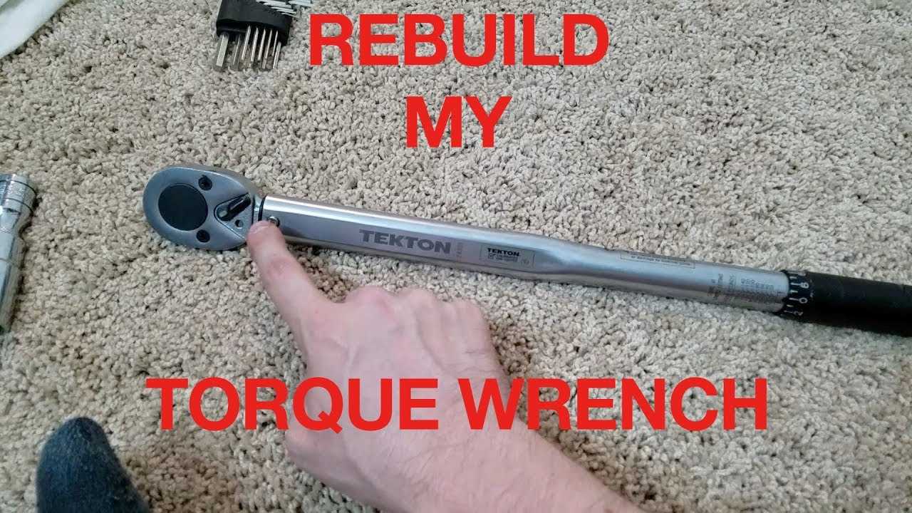 proto torque wrench repair manual