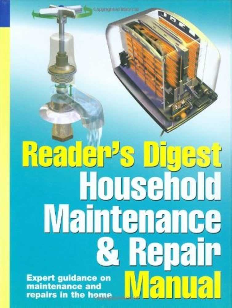 readers digest home maintenance and repair manual