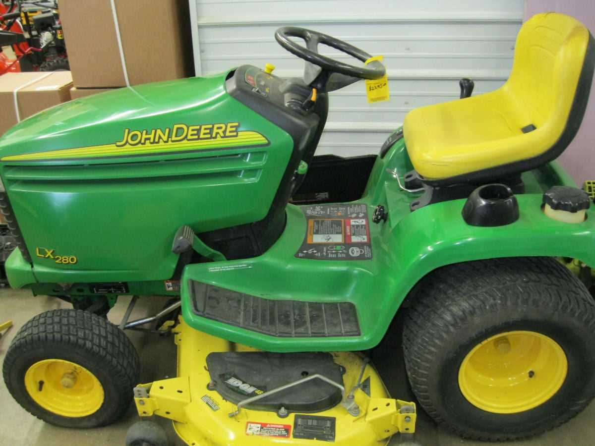 john deere lx280 repair manual