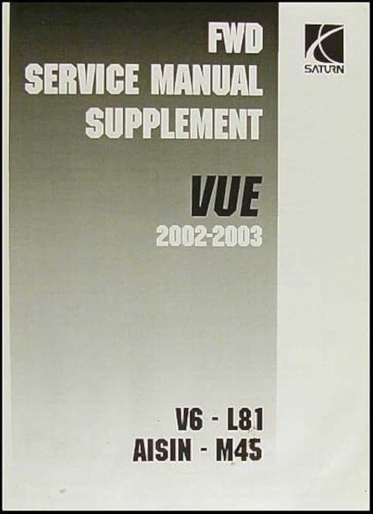 2002 saturn repair manual