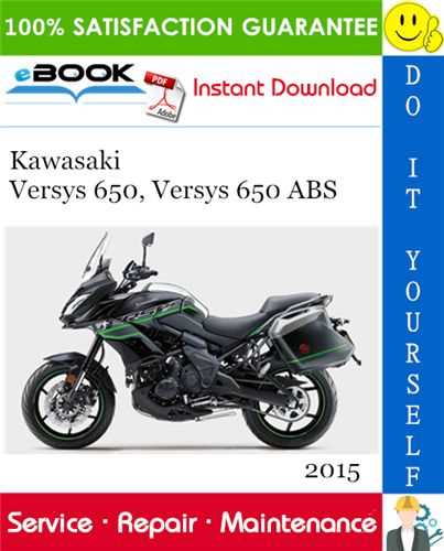 kawasaki versys 650 repair manual