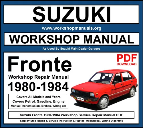 suzuki samurai repair manual